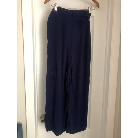 BB Dakota blue cropped flowy pant - Picture 5 of 6